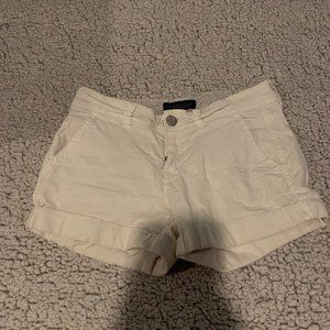 Aeropostale linen white shorts